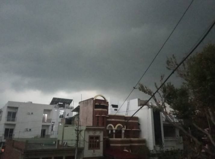 weather, cloud, rain, rewari