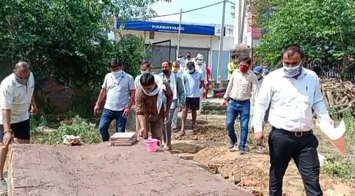 corona, death, breaked the chabutra, rewari