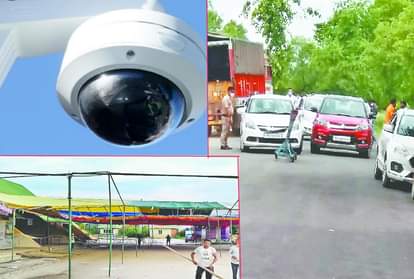 रुड़की बॉर्डर पर चेकिंग