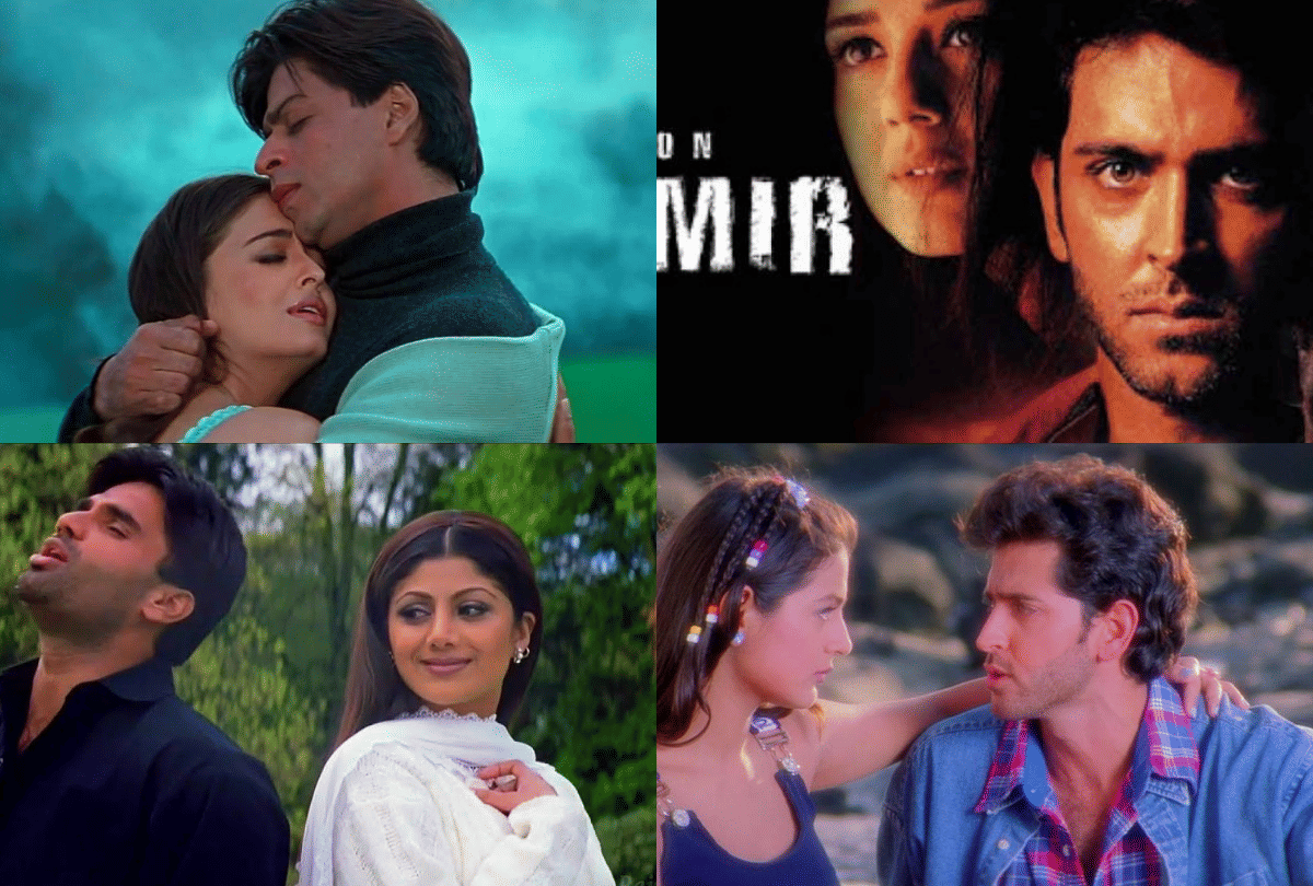 best bollywood movies released in 2000 Mohabbatein Mission Kashmir Dhadkan