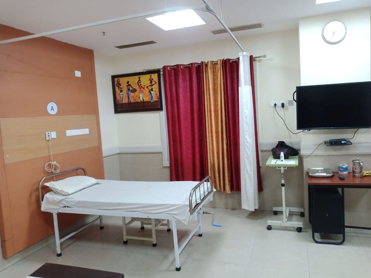 Covid-19 Patients will take private room in Gims