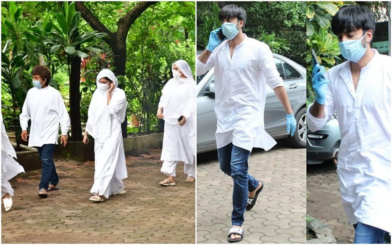 Jagdeep funeral: Jagdeep Family And Comedian Johnny Lever Attends Veteran Actor Funeral Pays Last Tribute