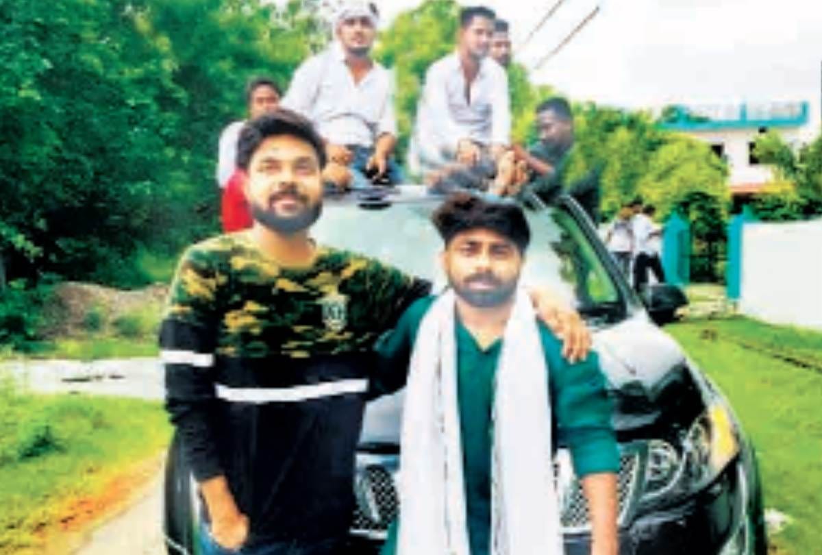 after party, youths did several rounds of firing in jankipuram in lucknow