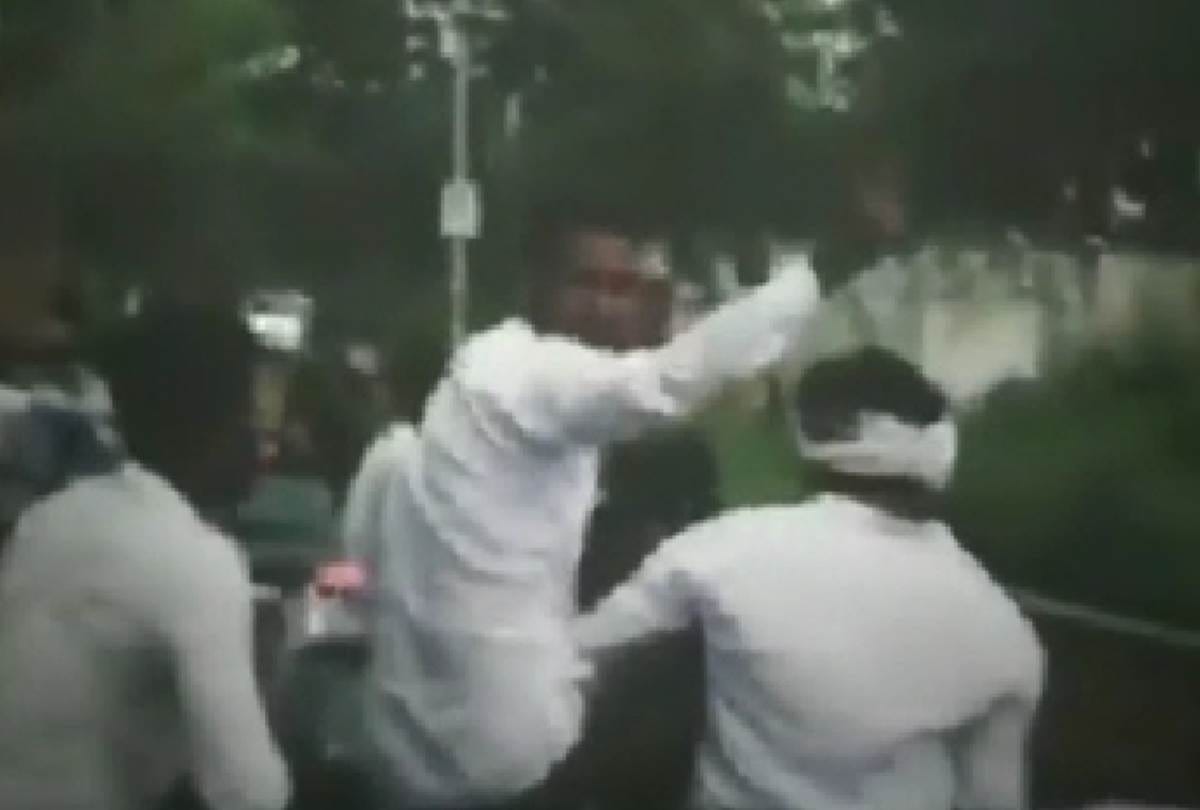 after party, youths did several rounds of firing in jankipuram in lucknow