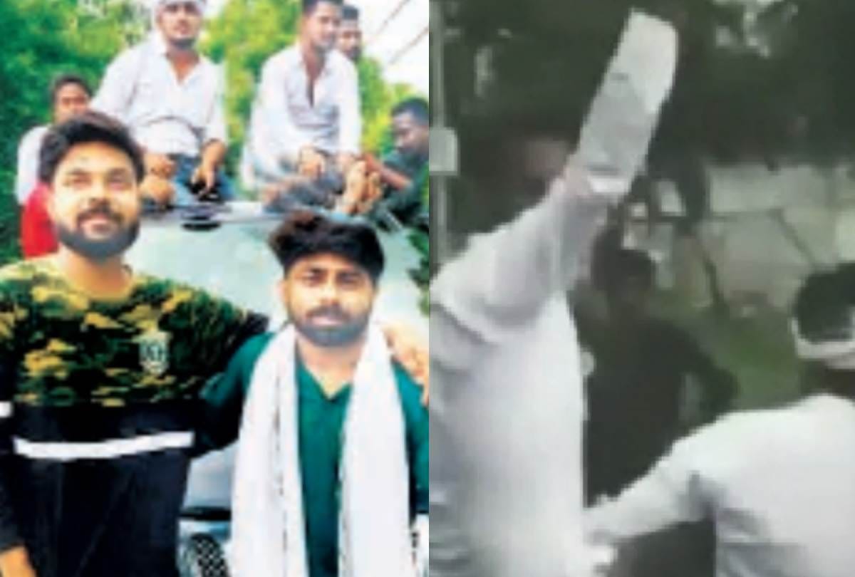 after party, youths did several rounds of firing in jankipuram in lucknow
