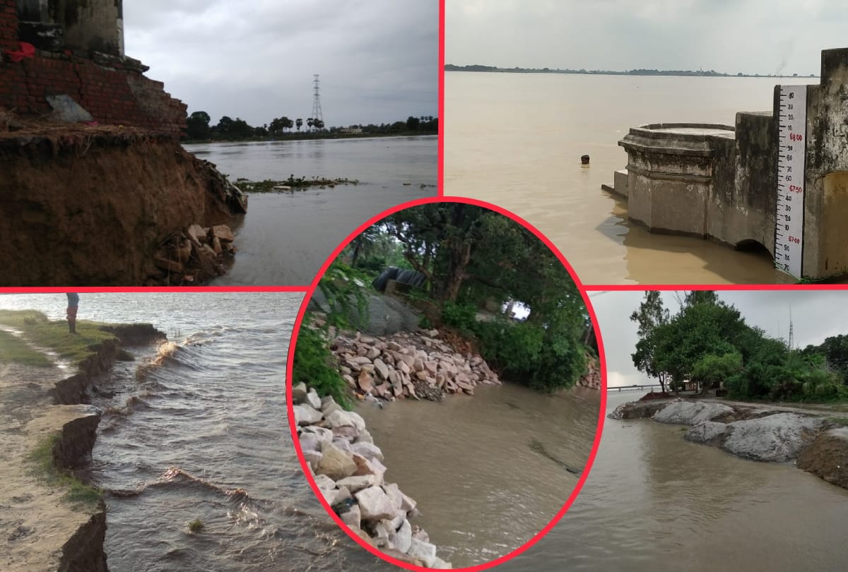 Gorakhpur Flood News Update Population of 125 villages in grip of flood in Gorakhpur