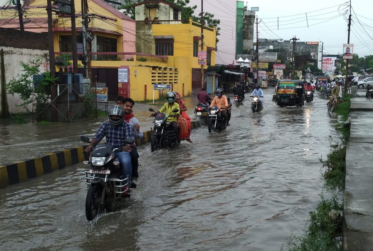 Weather Forecast Update Today in gorakhpur: Monsoon Heavey Rain Gorakhpur see latest weather Pictures