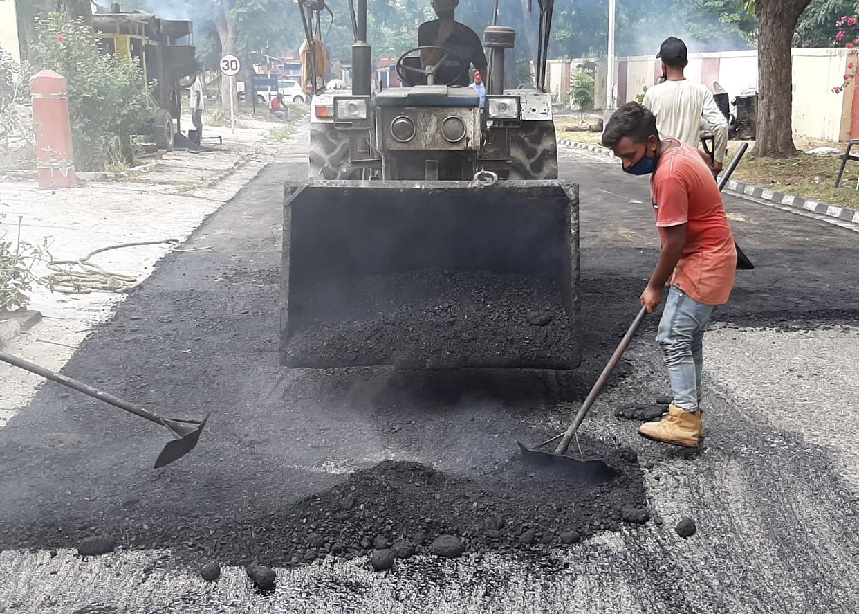 Eco-friendly road, Road construction initiative from Plastic Waste, RCF