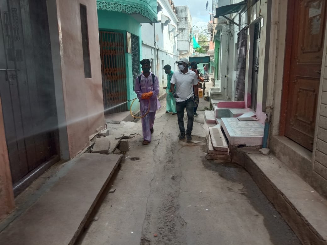 saraipura colony senetized