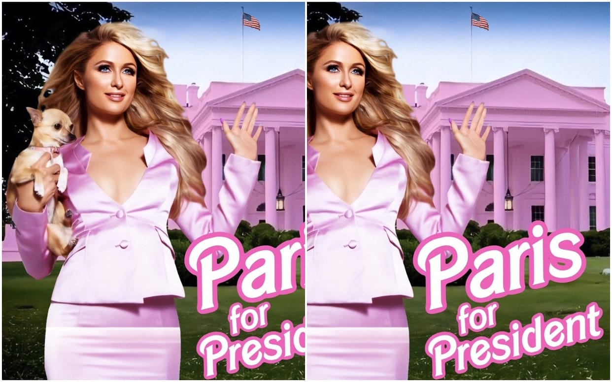 Paris Hilton Announces President 2020 In Us Elections Lets make America hot again