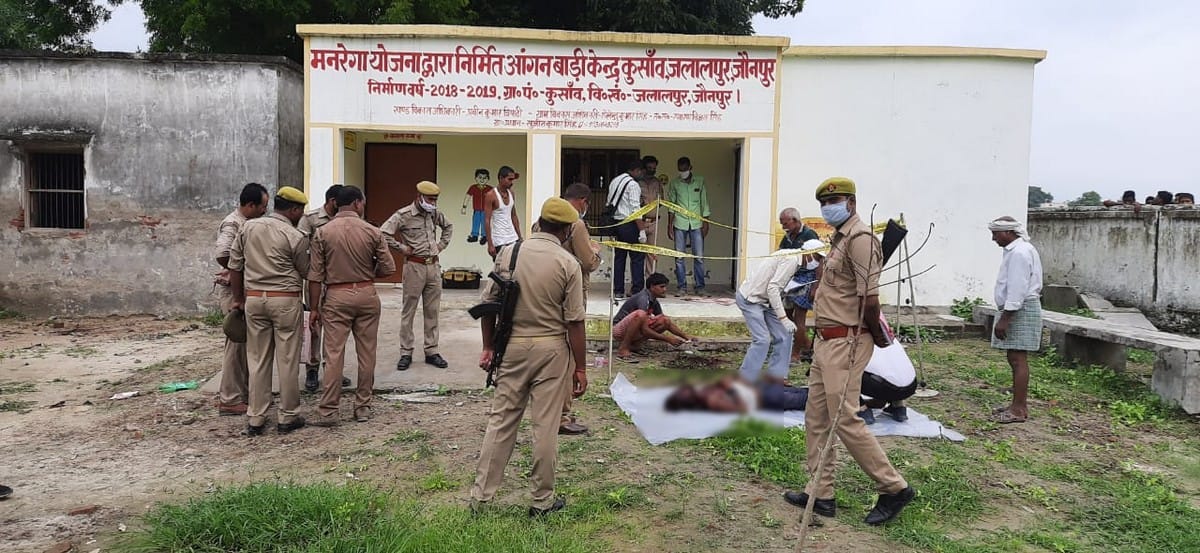 Man died Killed while sleeping at night attack on his head in jaunpur up