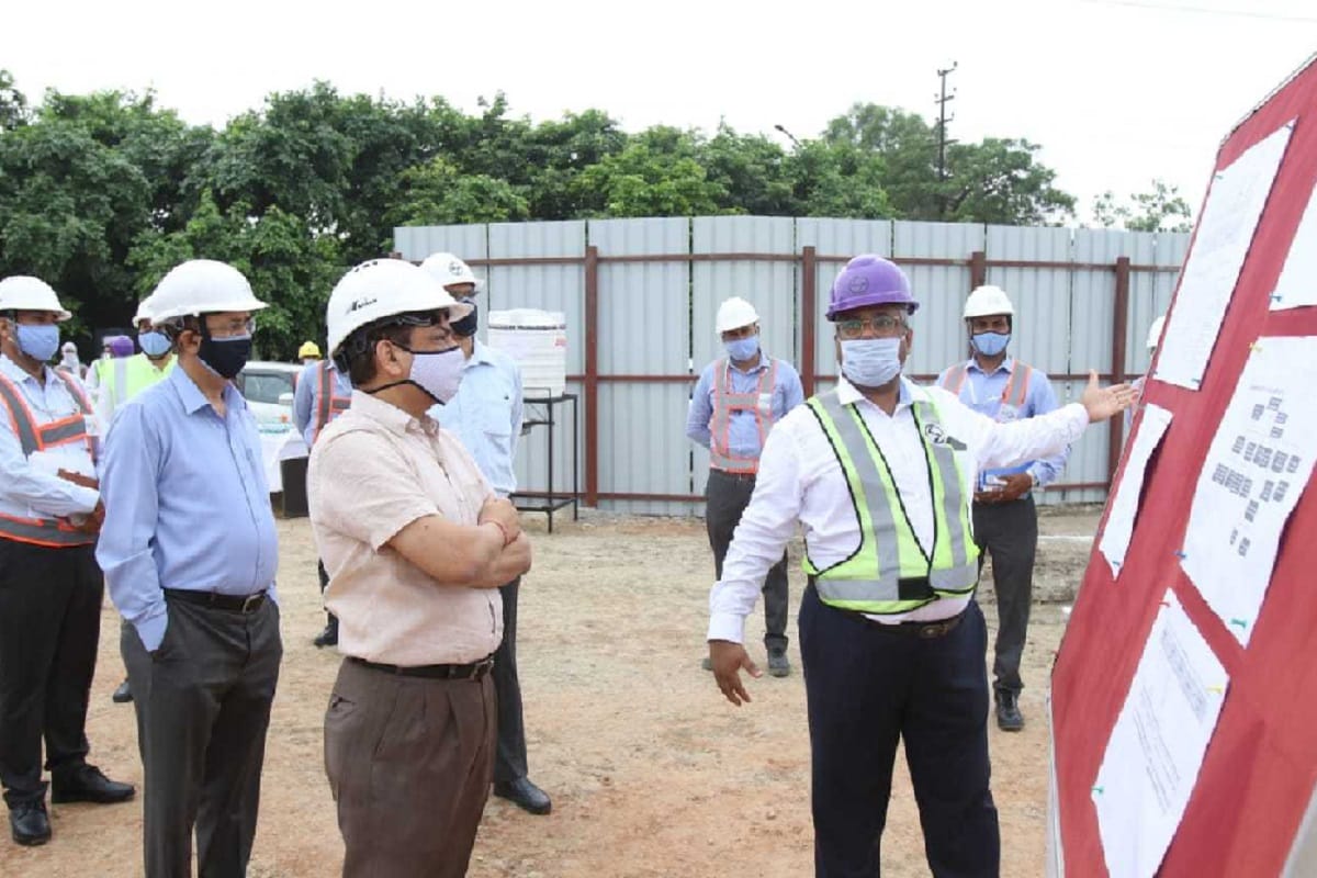 Meerut News: pillers construction of rapid rail started