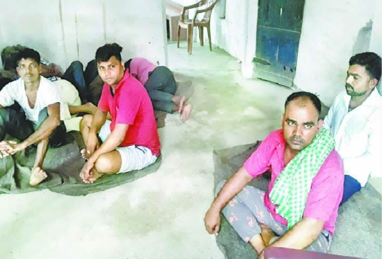 man murdered lover of his wife in bahraich