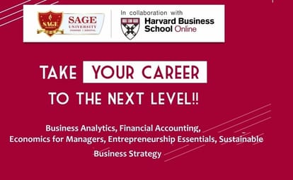 SAGE University tie-up with Harvard Business School online