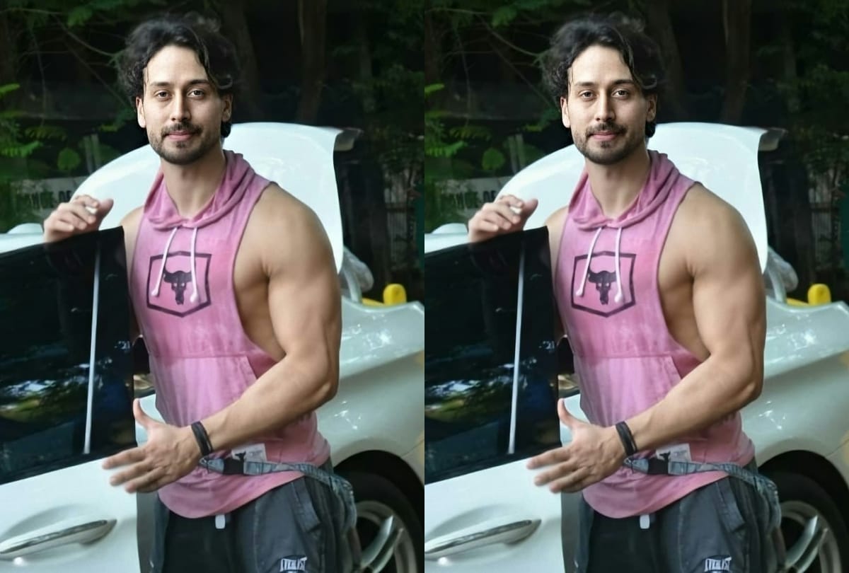 tiger shroff pink sleeveless hoodie price is very low you can easily offord this