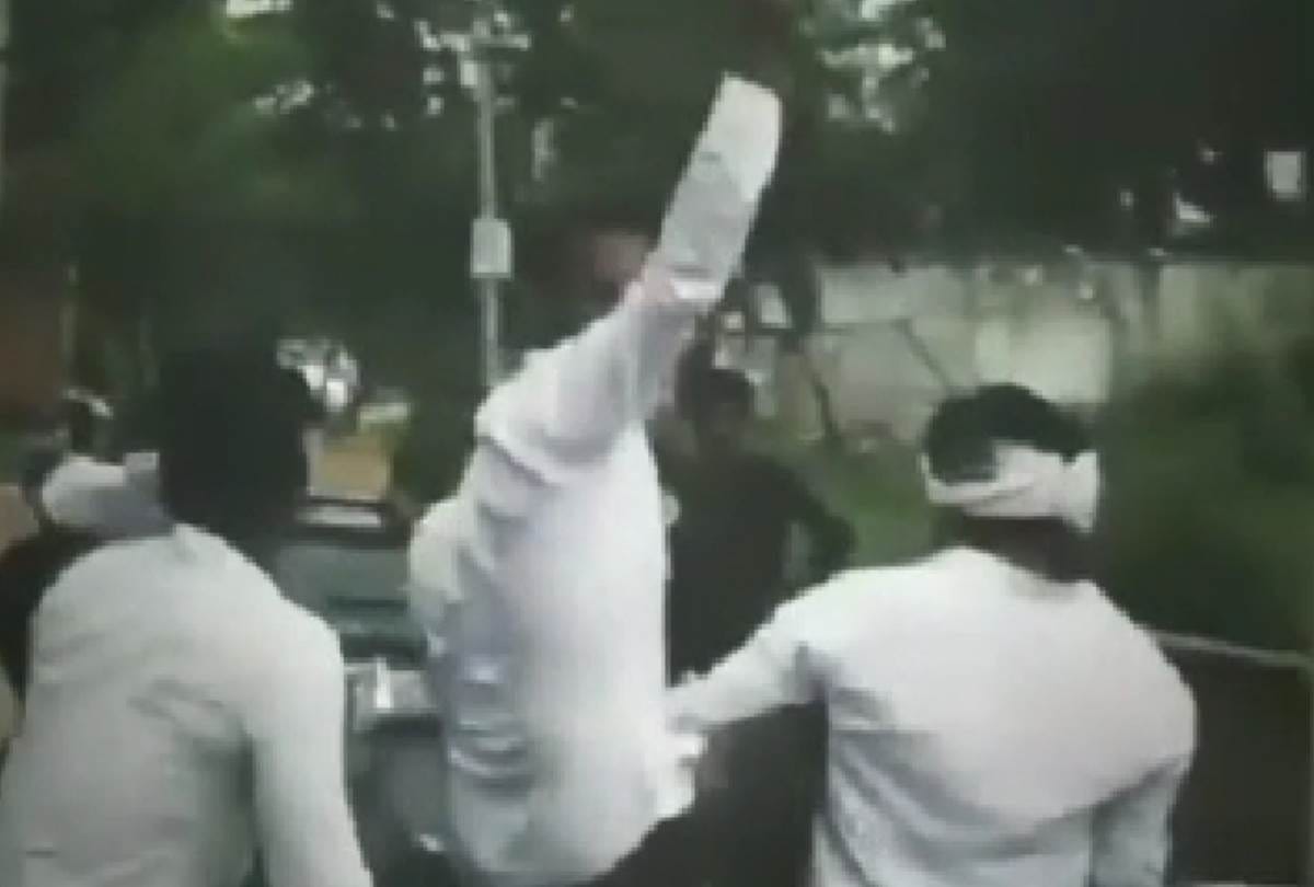 after party, youths did several rounds of firing in jankipuram in lucknow