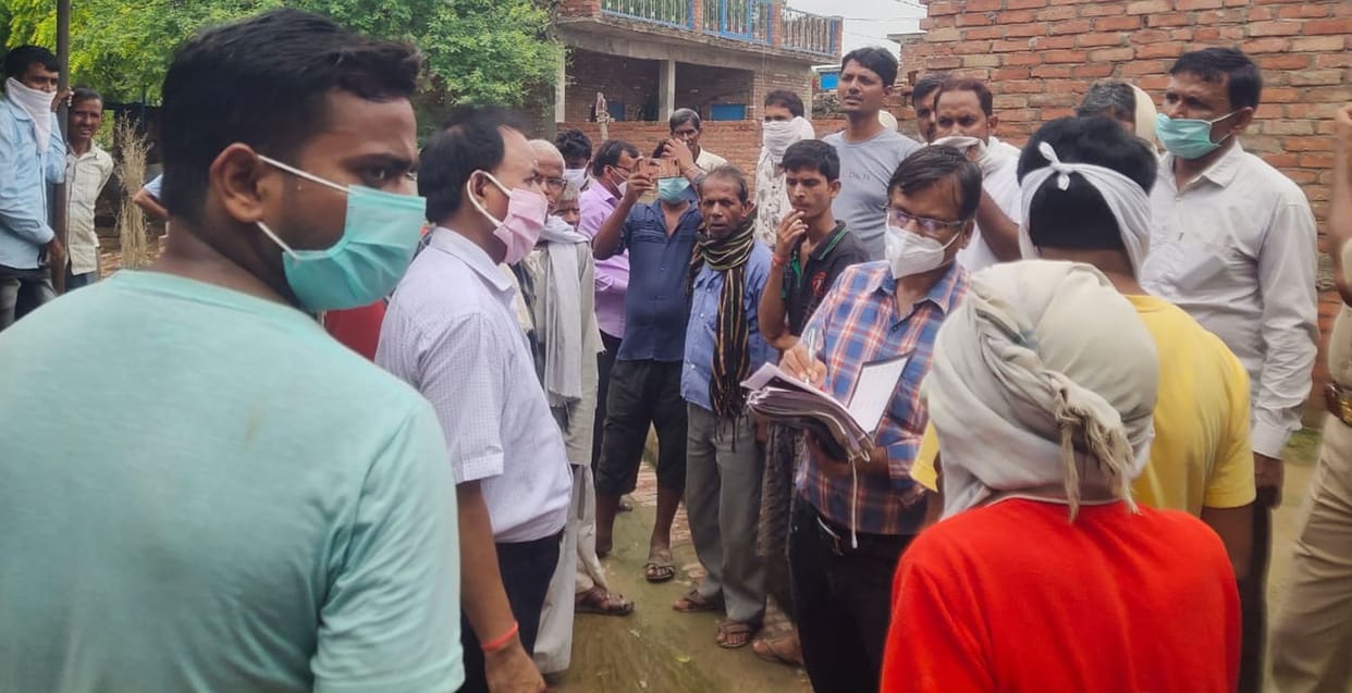 Committee reached Nonara village to investigate development work