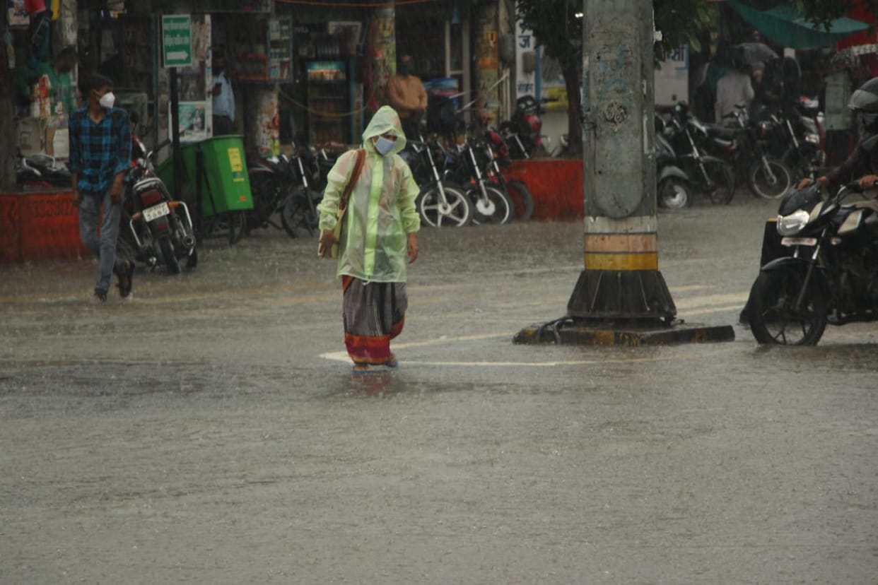 Jammers rain finally got relief from the humid heat