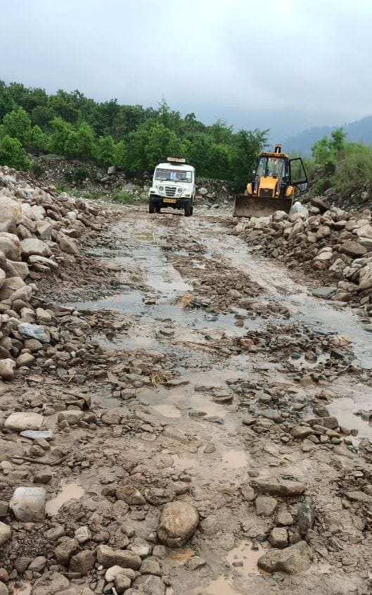 purnagiri road blocked