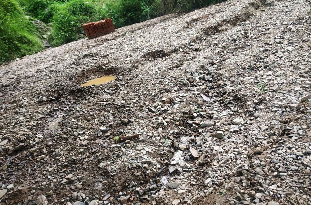 All the debris in the dumping zone reached the villagers' fields