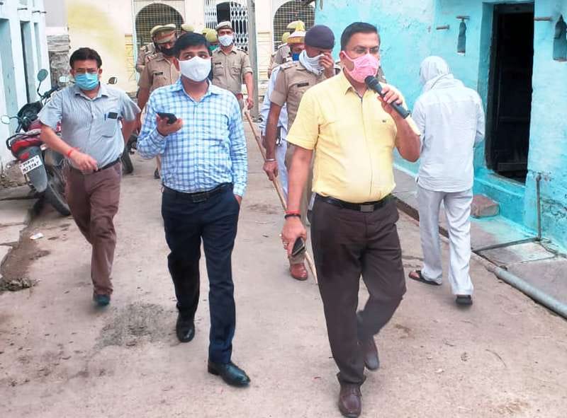 DM-SP made people aware of corona infection by patrolling on foot