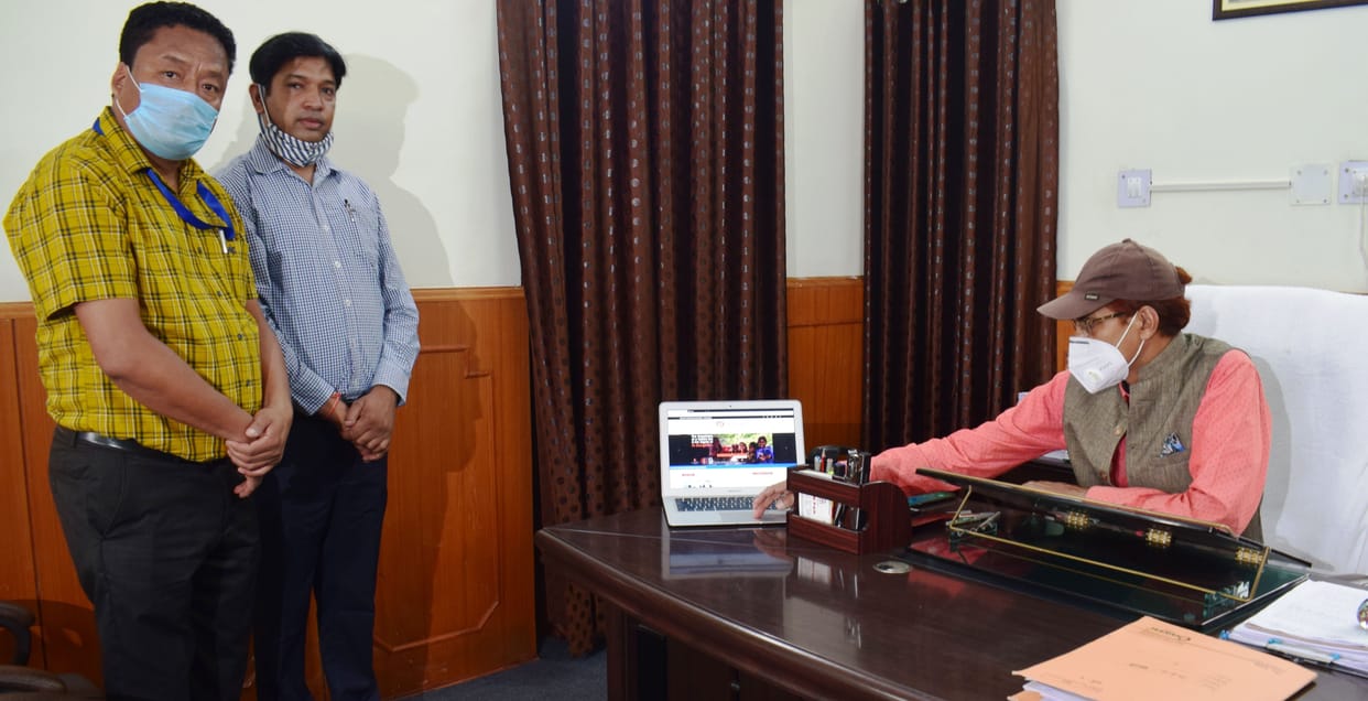 Website of  ICDS