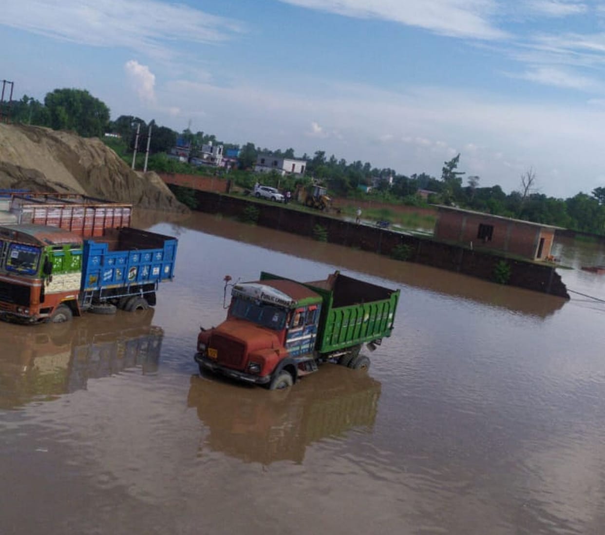 Flood in Baigul