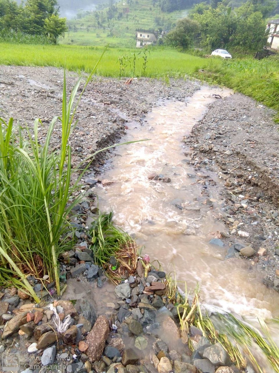 Debris entered houses and cowshed in Khansar valley