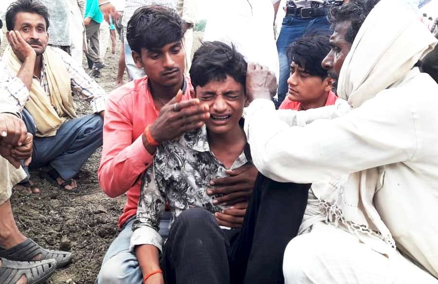Farmer dies under suspicious circumstances, father accused of murder