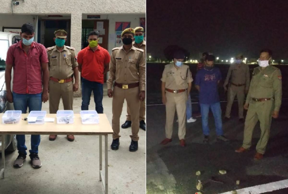 accused of dacoity arrested in encounter in lucknow