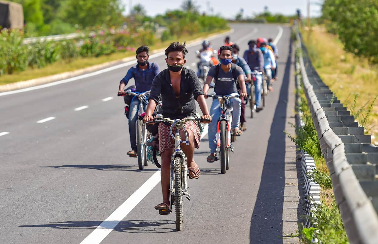 Bicycle sales increased by 25 percent in the Corona era
