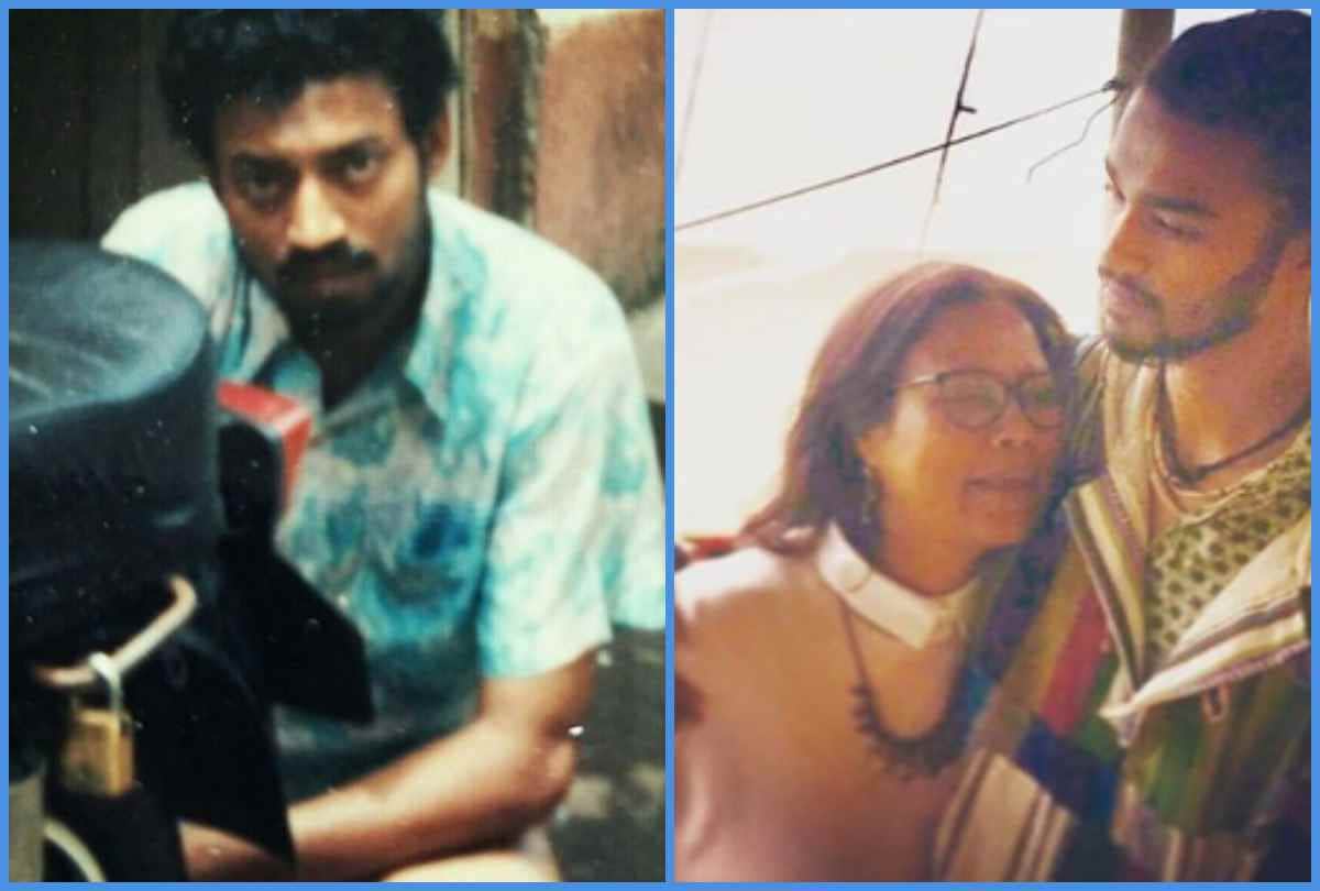 Irrfan khan son babil khan share actor old photo and emotional note