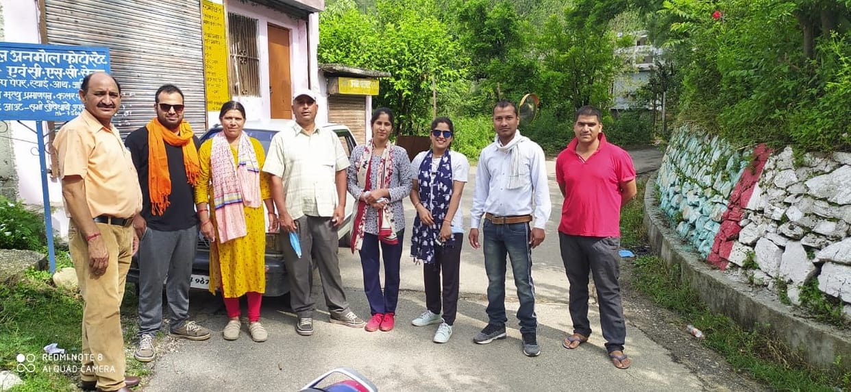 Trekking of Triyuginarayan starts from Ghansali