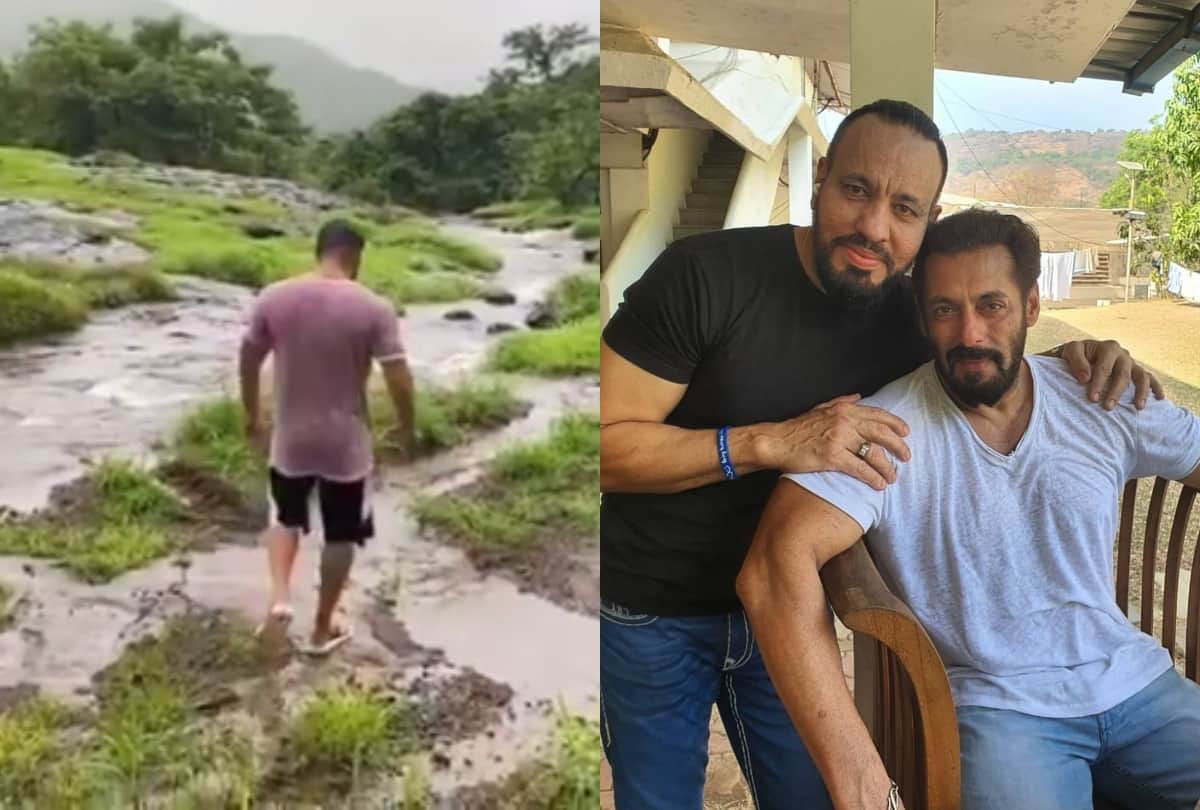 Salman Khan is having a fun with nature beauty at his Panvel farmhouse Bodyguard Shera shared Maalik video