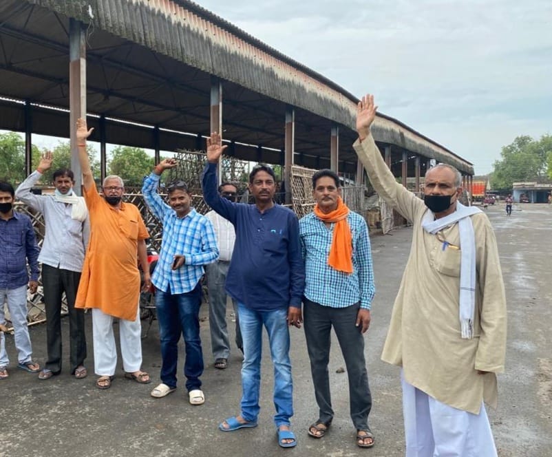Galla market remained closed in protest against market duty