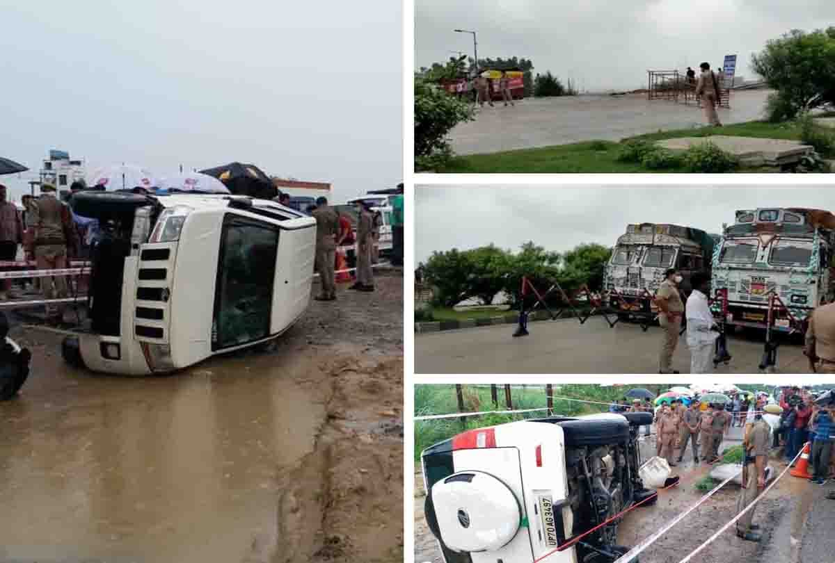 Vikas Dubey Encounter: STF told vehicle was overturned to save animals
