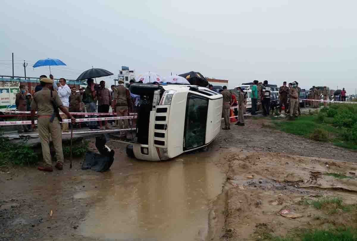 Vikas Dubey Encounter: kanpur encounter Why Vikas Dubey car changed after coming to Jhansi
