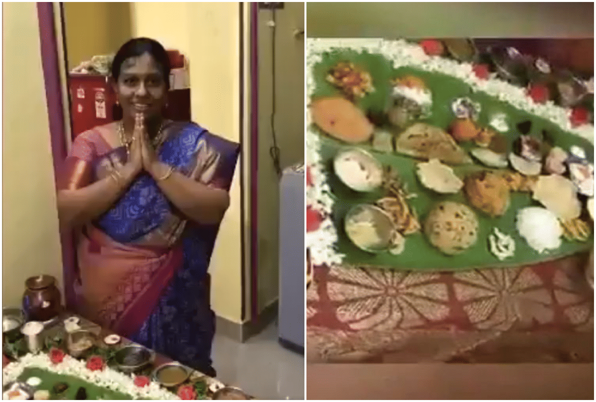 andhra woman cooks 67 dishes for her son in law video goes viral