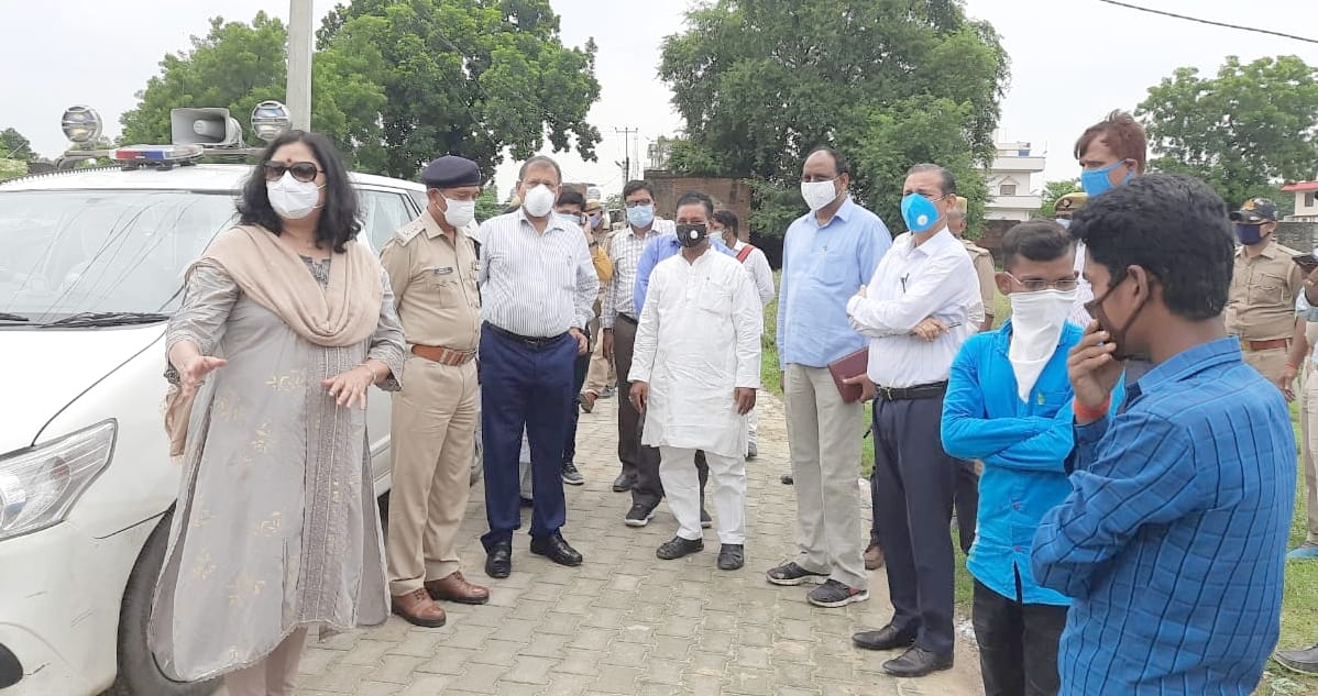 Commissioner listened to the problems of villagers in Chaupal