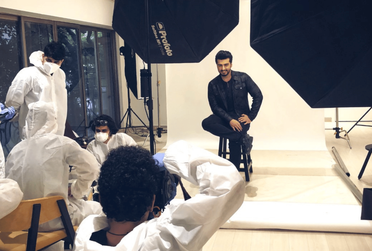 Arjun Kapoor came out for shooting after four months in unlock of coronavirus pandemic