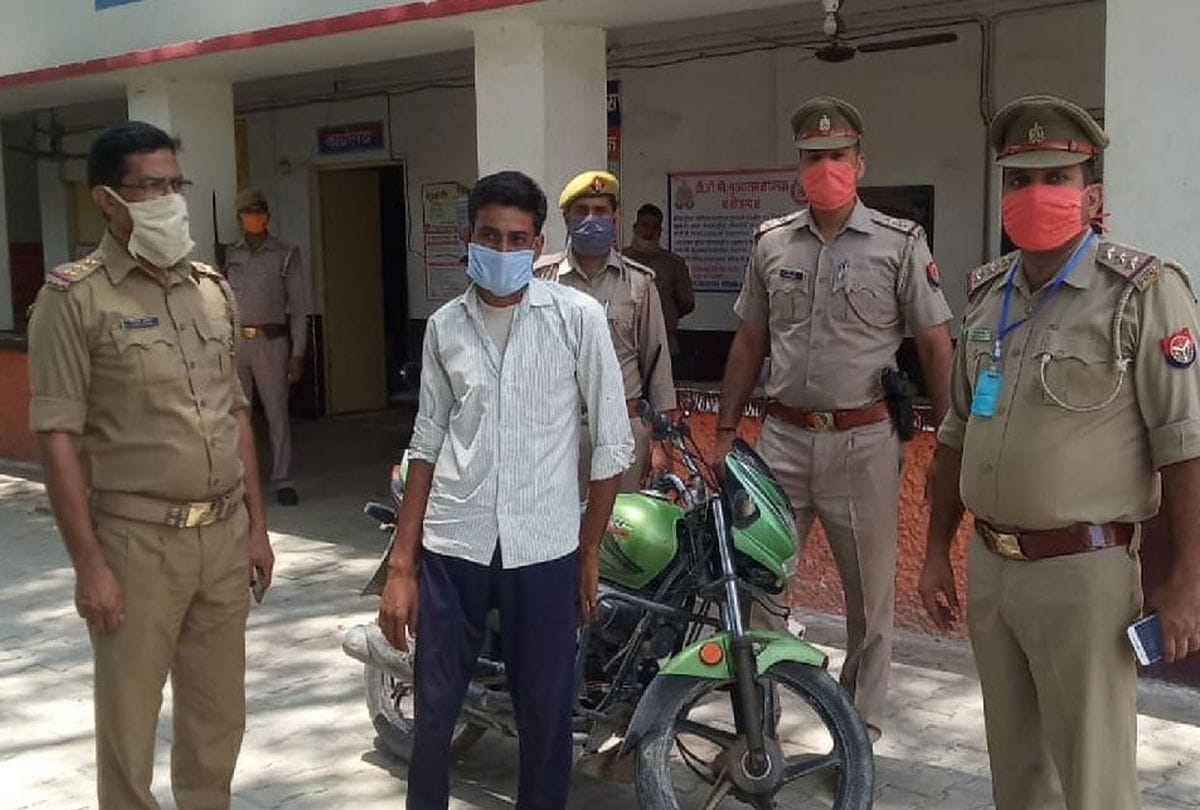 wanted criminal arrested in police encounter in mainpuri
