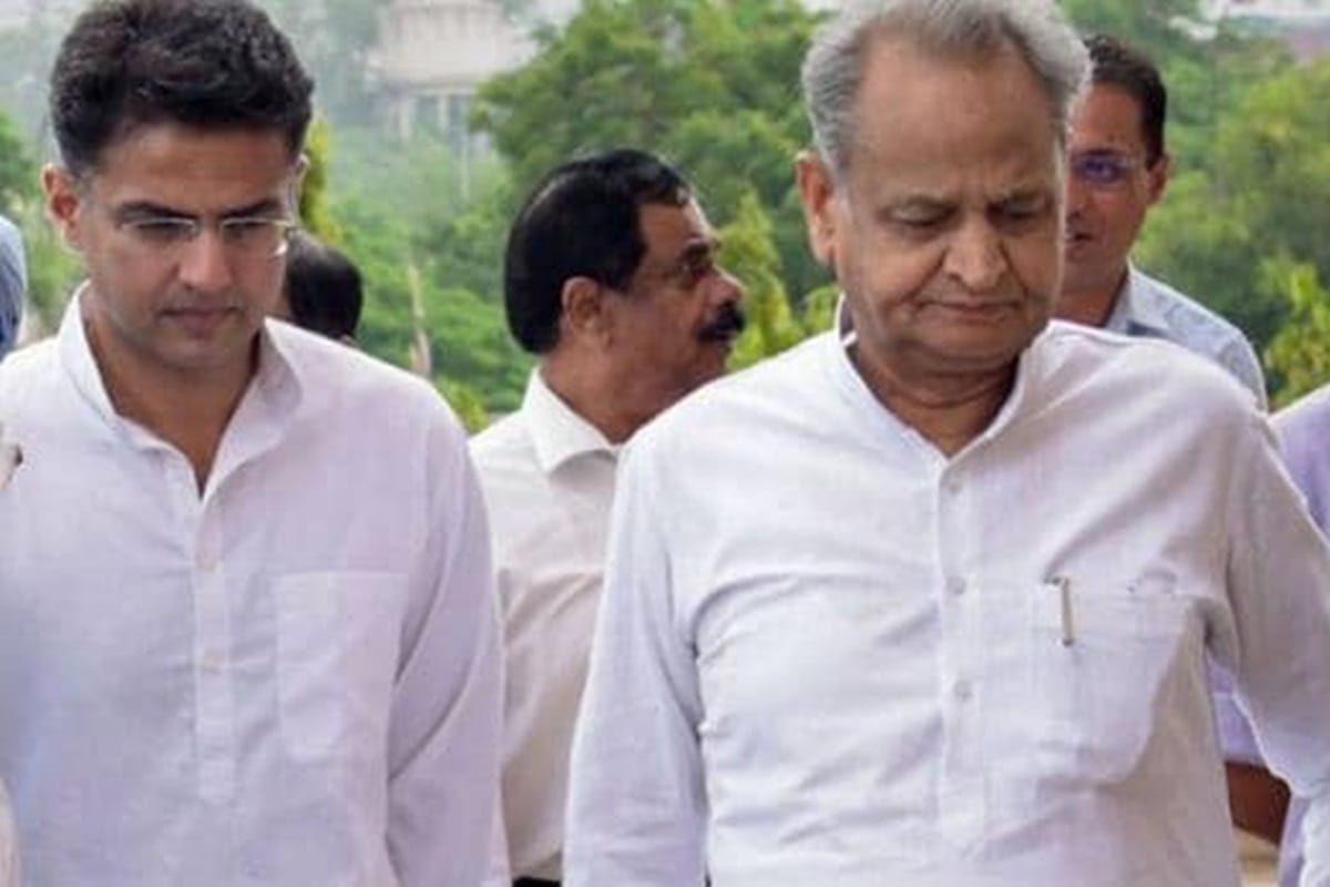 A quarrel between Chief Minister Ashok Gehlot and Deputy Chief Minister Sachin Pilot in rajasthan