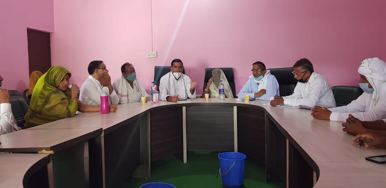 bord meeting, nagar panchayat, nandganw, mathura