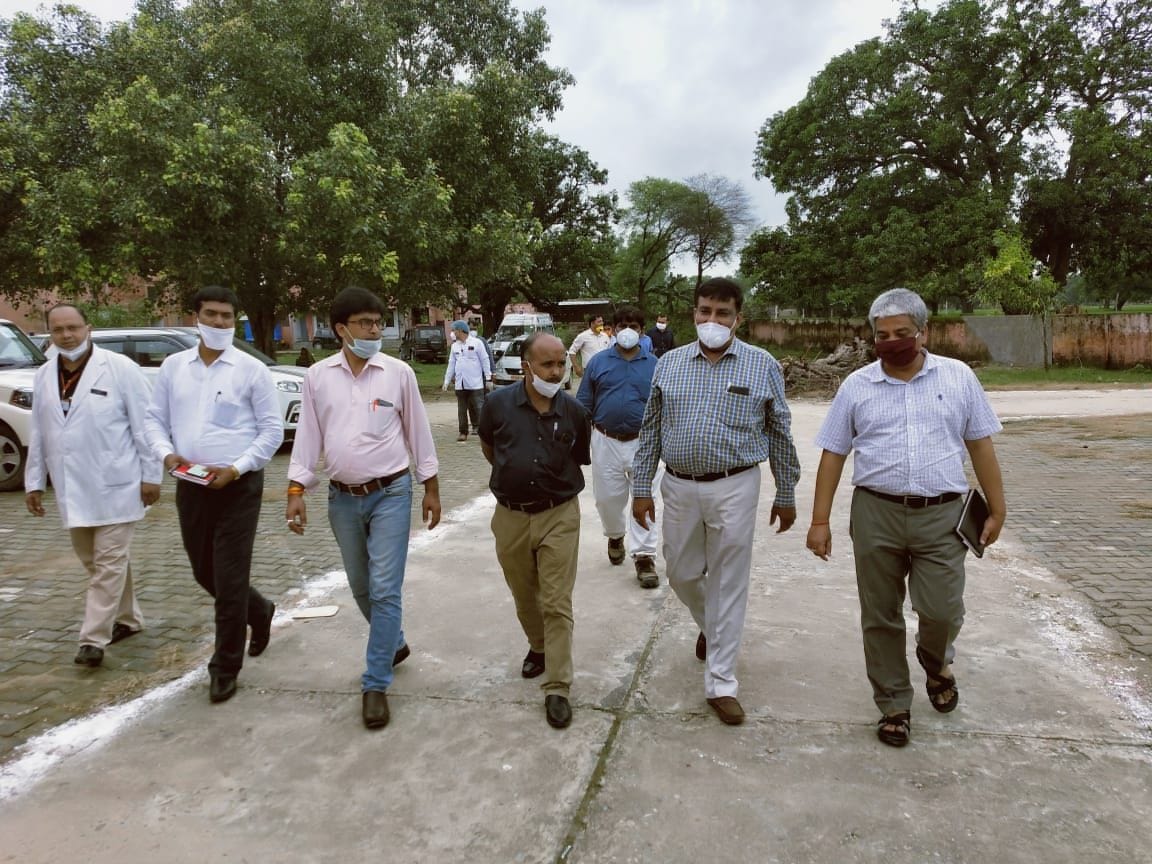 Rejuvenation team inspects hospitals
