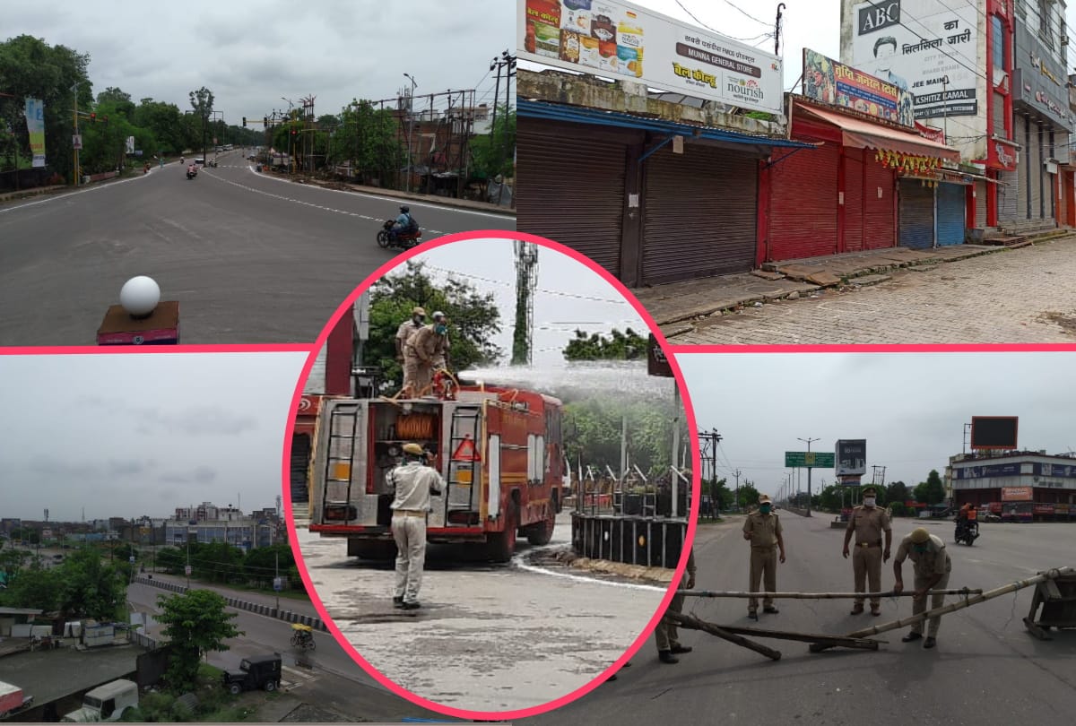 Lockdown update news All markets will closed today and tomorrow during lockdown again in gorakhpur due to coronavirus