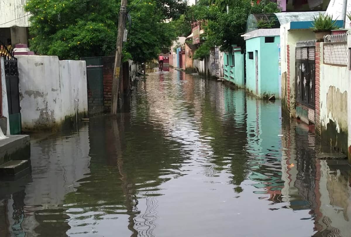 weather news today, Monsoon active in gorakhpur basti mandal of heavy rain in up