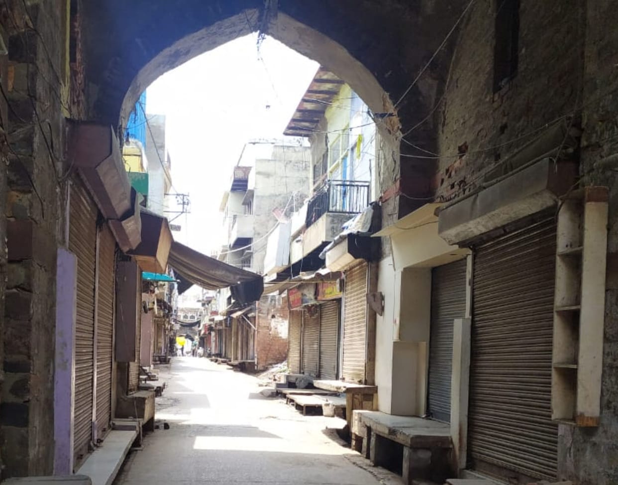 lockdown, of two days, kosi, close, market