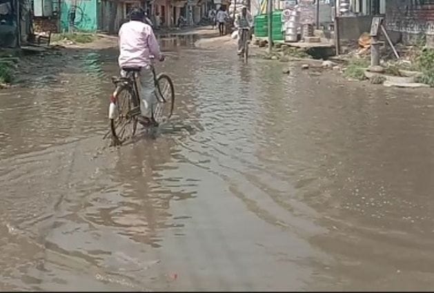 Heavy rain also did not provide relief from the humid heat
