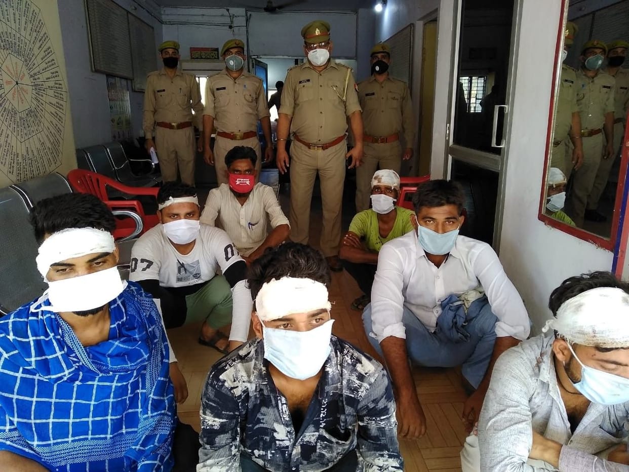 Hathras: Seven accused in the case of assault and stone pelting
