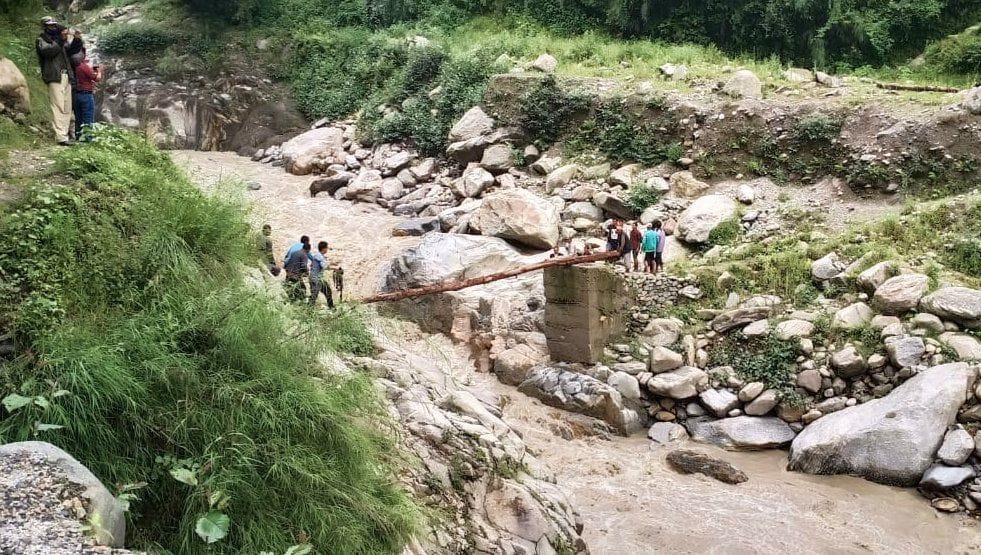 Afternoon rains: Roads closed, river rivulet in spate